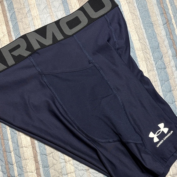 Under Armour Men's Dark Blue Boxer Briefs - Picture 3 of 4